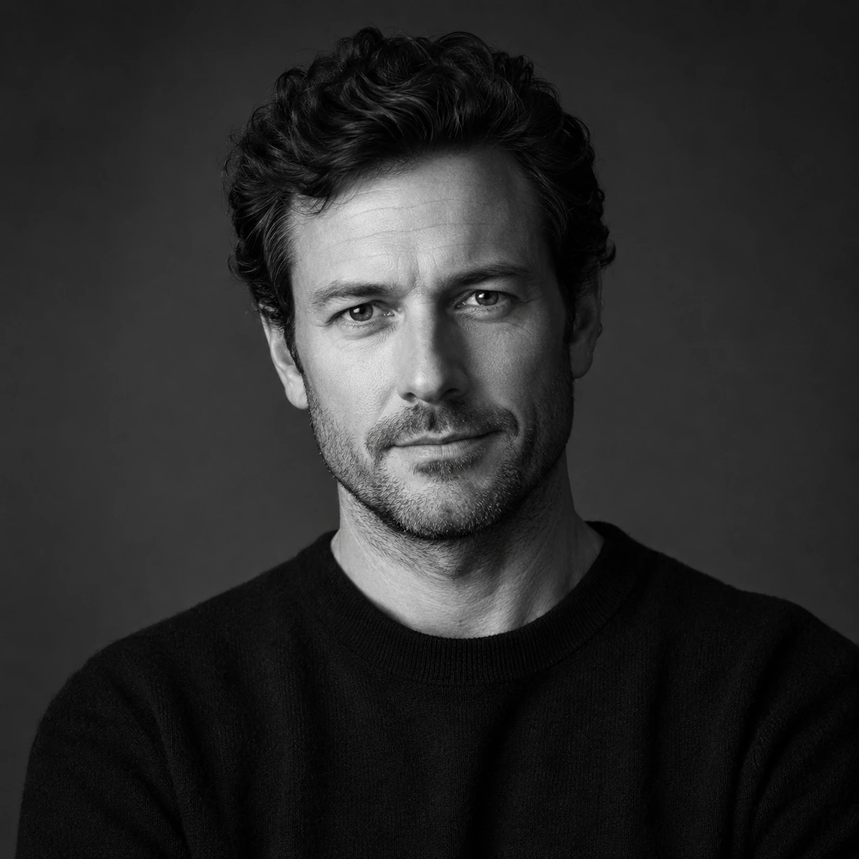Monochrome portrait placeholder for Guillaume, Director