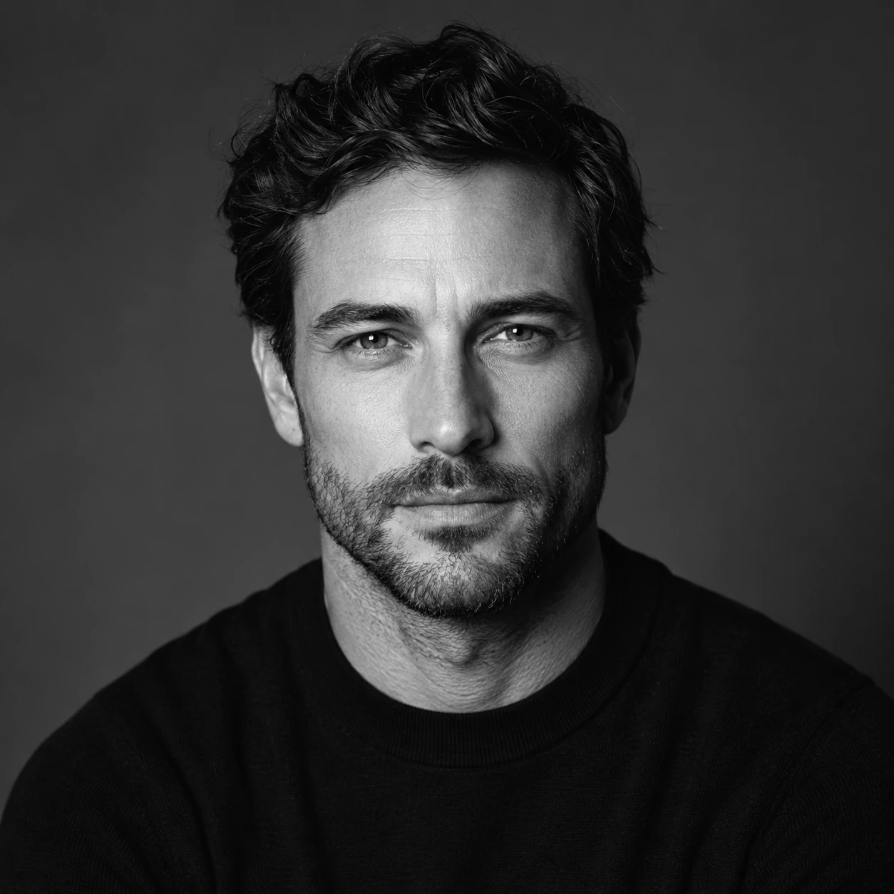 Monochrome portrait placeholder for Yves, Director